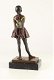 Een bronzen sculptuur van een danseresje-brons-beeld - 7 - Thumbnail