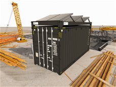 Container, containers, zeecontainer, unit, bouwkeet, te koop, zonnepanelen, solar, kantoorcontainer
