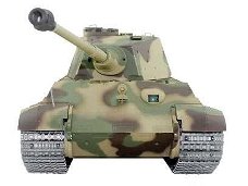 RC tank Kingtiger metalen tracks en aandrijving 2.4GHZ Control edition