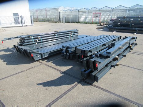 Nieuwe staalconstructie 12.00 x 40.00m gepoedercoat (480m2) - 0