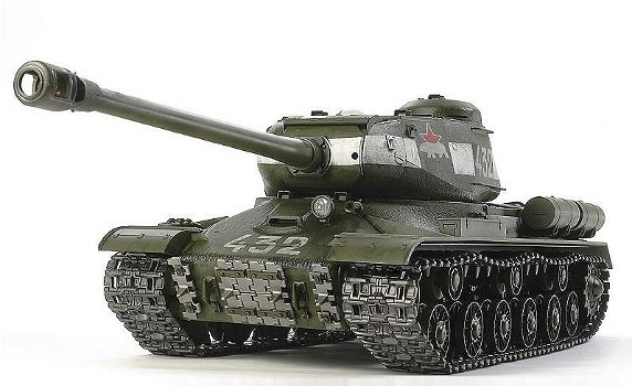 RC tank Tamiya 56035 bouwpakket Russian Heavy Tank JS-2 Model 1944 Full Option Kit 1:1 - 0