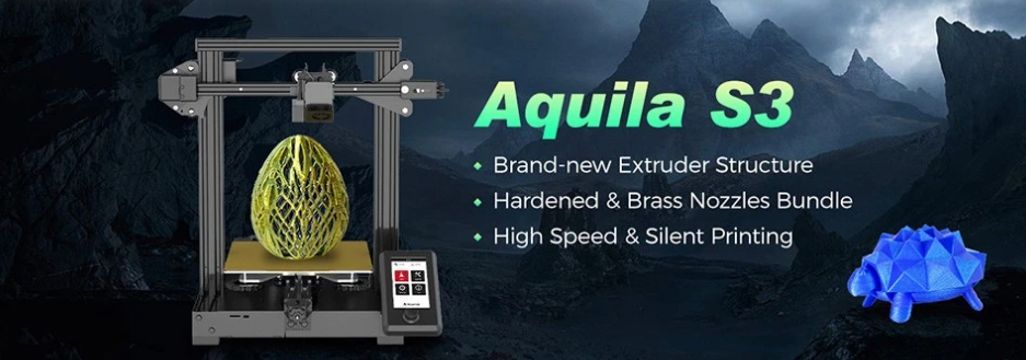 Voxelab Aquila S3 3D Printer, Auto Leveling - 1