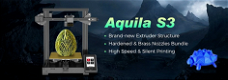 Voxelab Aquila S3 3D Printer, Auto Leveling - 1 - Thumbnail