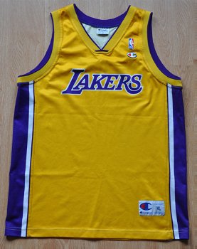 Los Angeles Lakers NBA jersey geel maat XL - 0