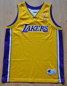 Los Angeles Lakers NBA jersey geel maat XL