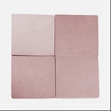 Grote speelmat van hoogwaardig foam - 120x120 cm - opvouwbaar - Roze