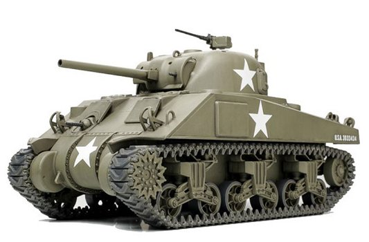 Tamiya bouwpakket 32505 schaal 1:48 US Med.Tank M4 Sherman - 0