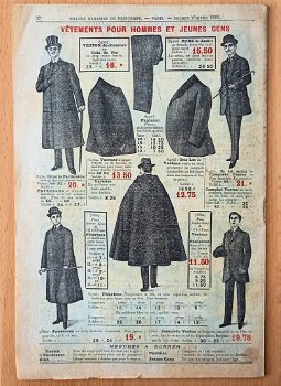 Au Printemps Paris Hiver 1909-1910 Mode catalogus Parijs - 4