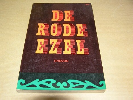 De Rode Ezel -Georges Simenon - 0