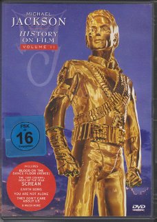 2 Side DVD Michael Jackson History on Film Volume II