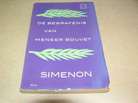 De Begrafenis van Meneer Bouvet-Georges Simenon - 0