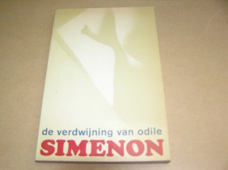 De verdwijning van Odile- Georges Simenon - 0