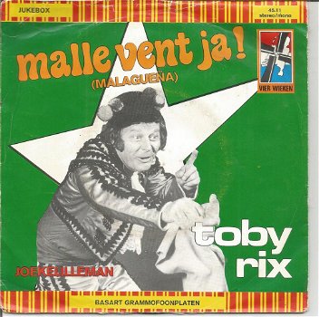 Toby Rix – Malle Vent Ja! (1973) - 0