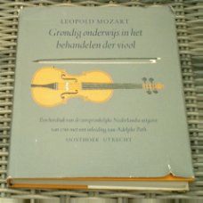 Leopold Mozart. Behandelen der viool. Adolphe Poth.