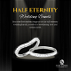 Half eternity wedding bands | Grand Diamonds - 0 - Thumbnail