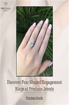Pear Shaped Engagement Ring - Precious Jewels - 0