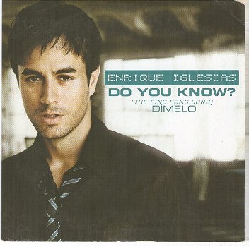 Enrique Iglesias – Do You Know? The Ping Pong Song (2 Track CDSingle) Nieuw - 0