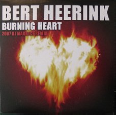 Bert Heerink – Burning Heart 2007 DJ Maurice Remix ( 1 Track CDSingle) Nieuw
