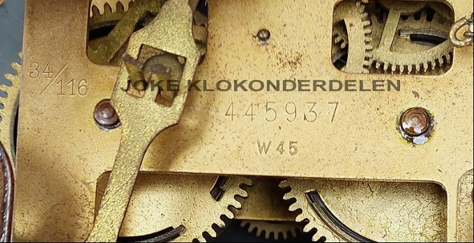 = Regulateur uurwerk = Mauthe = 49151 - 5