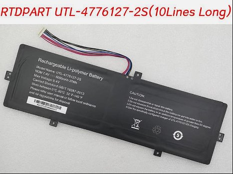 High Quality Laptop Batteries RTDPART 7.4V 5000mAh/37Wh - 0