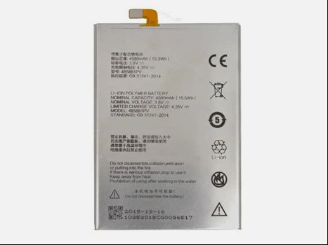 3.8V 4080mAh/15.5WH battery compatible for ZTE 485881PV - 0