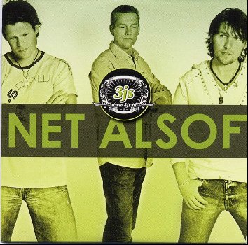 3JS – Net Alsof (4 Track CDSingle) Nieuw - 0
