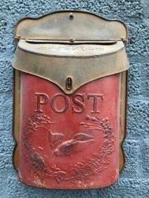 brievenbus, vintage , kado - 1