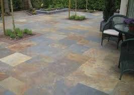 terrastegels Rusty Slate leisteen groot wildverband - 3