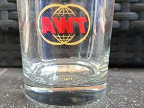 TWA Airlines Whiskyglas France - 3