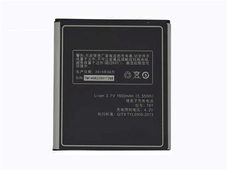 Replace High Quality Battery K_TOUCH 3.7V 1500mAh/5.55WH - 0