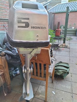 Honda 5 pk 4 takt buitenboordmotor - 2