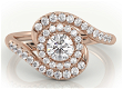 Rose Gold Engagement Rings - Precious Jewels - 0 - Thumbnail