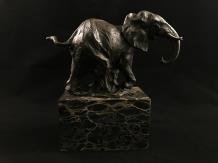 olifant, bronzen beeld , olifant - 5
