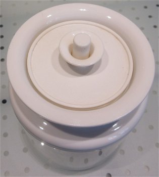 Tupperware vacuum bewaarpot 0,5 liter met drukknopsysteem - 1