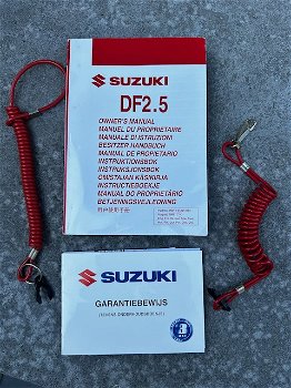Suzuki 2.5 pk buitenboordmotor 4-takt kortstaart - 7