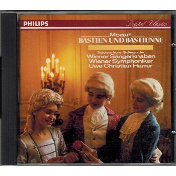 Uwe Christian Harrer - Wolfgang Amadeus Mozart – Bastien und Bastienne (CD) Nieuw - 0