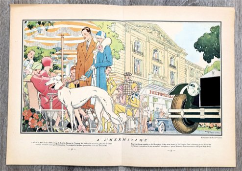 Art Deco illustraties door René Vincent en Hemjic - Bolzoi - 0