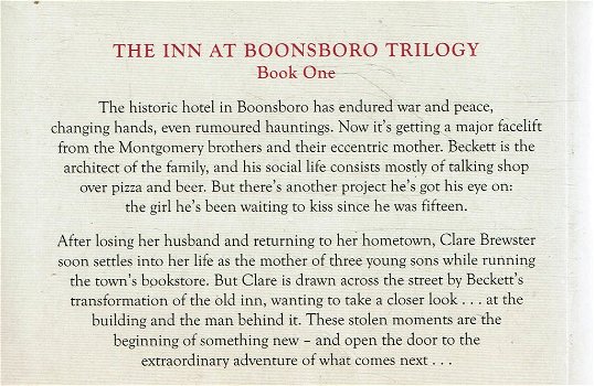 Nora Roberts = The next always = Boonsboro Inn - 1