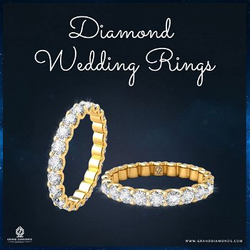 Shop the exquisite collection of women's wedding rings at Grand Diamonds - 0