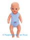Baby Born Soft 36 cm Jongens ondergoed/blauw - 0 - Thumbnail