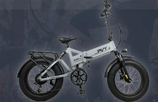 PVY Z20 Plus Folding E-bike 20*4.0 inch Fat Tires 500W - 3
