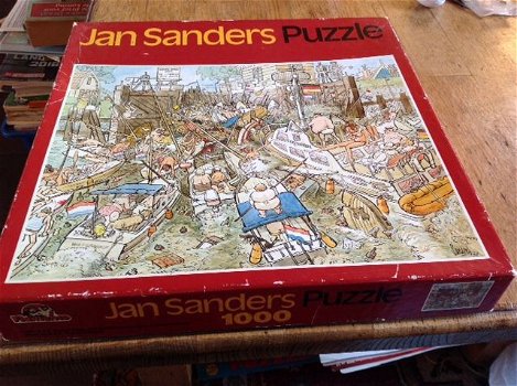 Puzzel jan sanders - 1000 stukjes - compleet??? - - 0