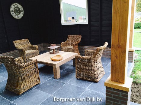 Vietnamese hardsteen terrastegels 60x60 cm - 6