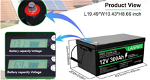 LANPWR 12V 300Ah LiFePO4 Lithium Battery - 1 - Thumbnail