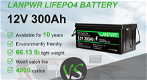 LANPWR 12V 300Ah LiFePO4 Lithium Battery - 2 - Thumbnail