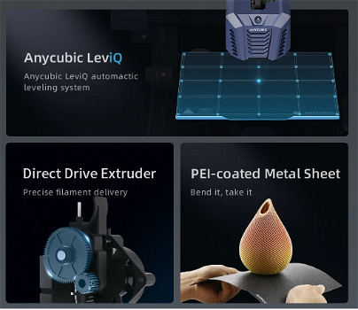 Anycubic Kobra Neo 3D Printer, Auto Leveling - 2