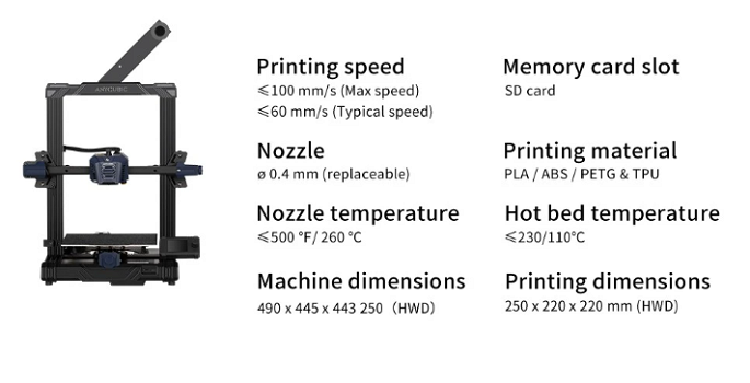Anycubic Kobra Neo 3D Printer, Auto Leveling - 7