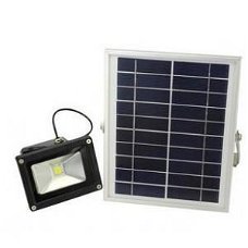 320 Lumen LED Solar buitenlamp met Li-ion batterij