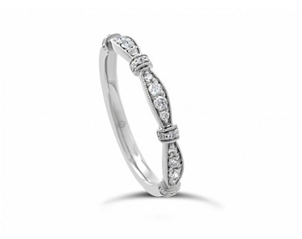 Diamond wedding rings - 0