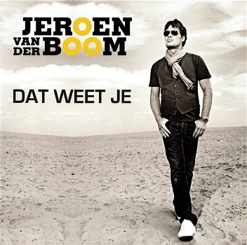 Jeroen van der Boom – Dat Weet Je (2 Track CDSingle) Nieuw - 0